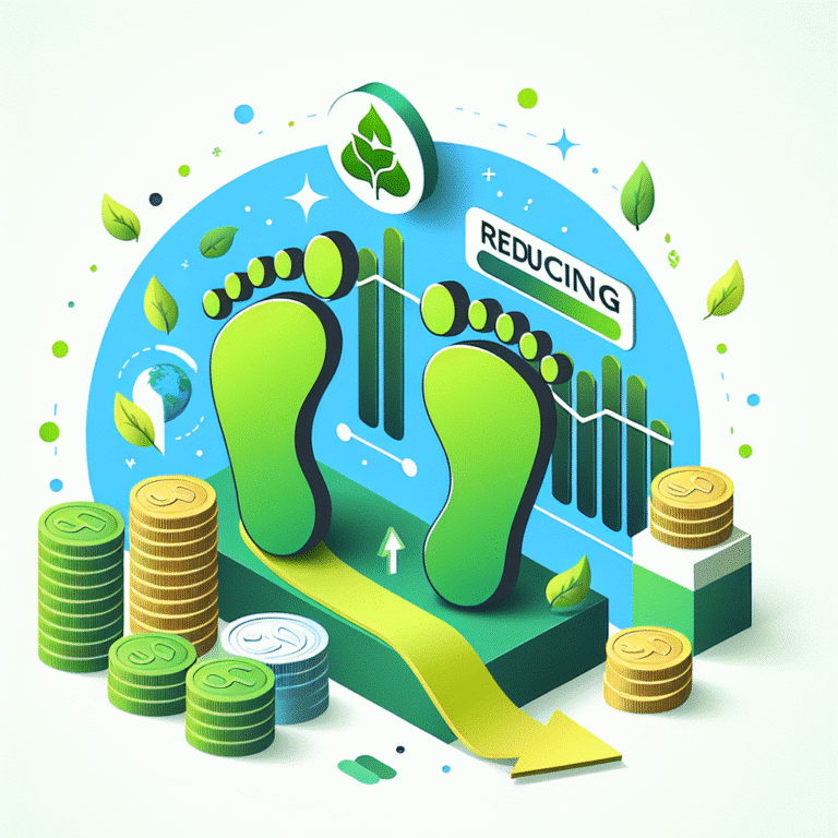 reducing carbon footprint while budgeting