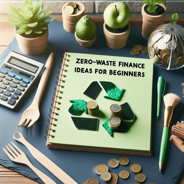 zero-waste finance ideas for beginners