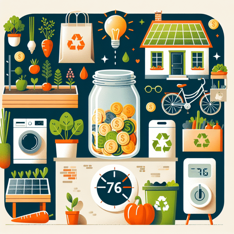 sustainable lifestyle hacks for saving money