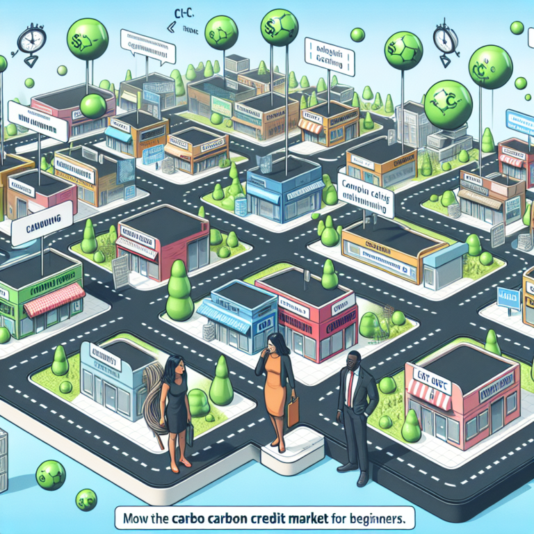 how to navigate the carbon credit market for beginners