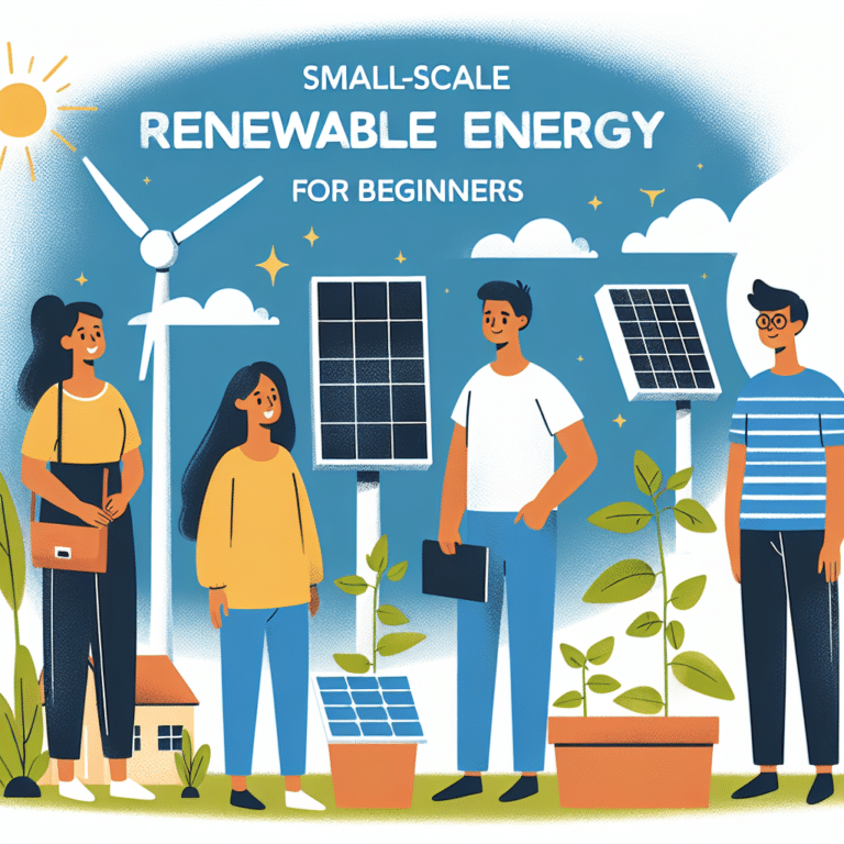 small-scale renewable projects for beginners
