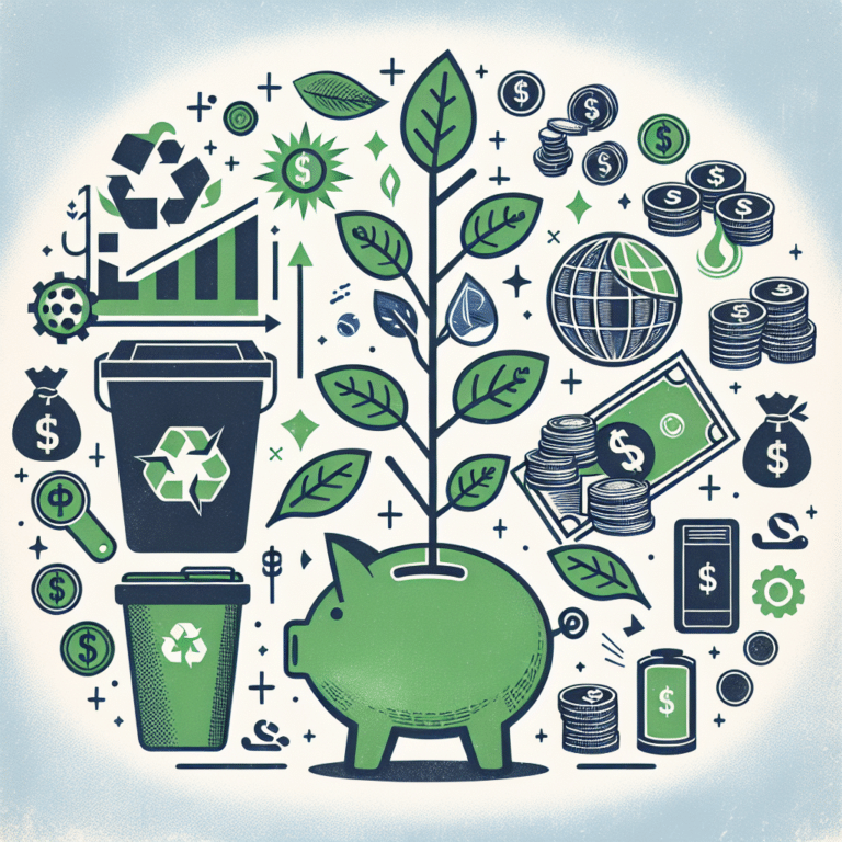 how to combine saving and sustainability