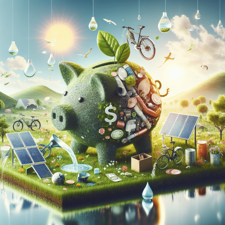 money-saving tips for sustainable living