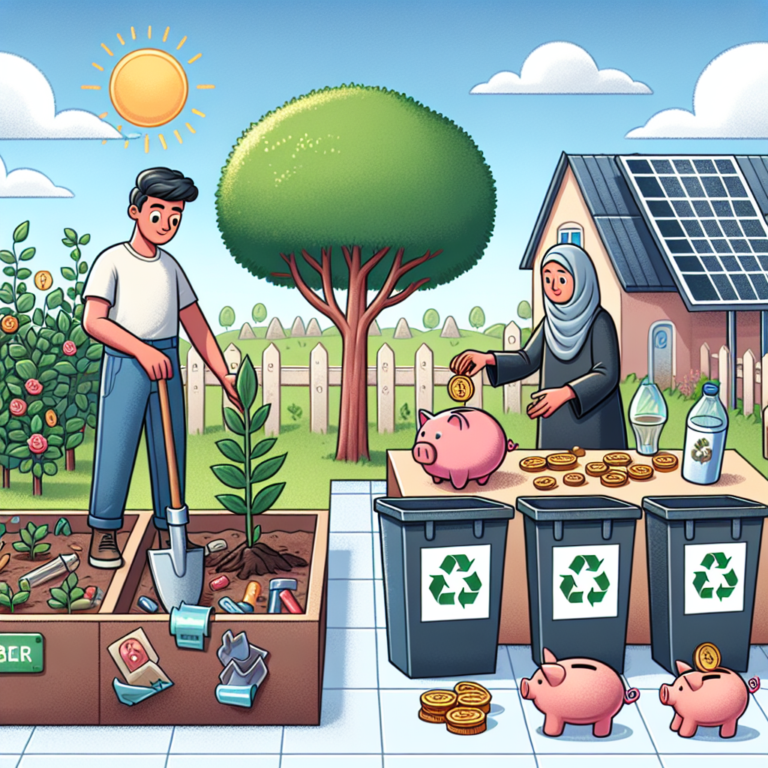 sustainable habits that save money